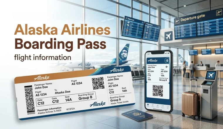 How to Get, Download, and Use Alaska Airlines Boarding Pass